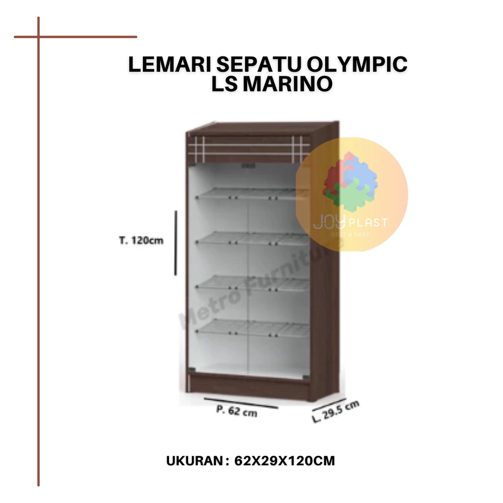 Lemari Sepatu Rak Sepatu Olympic LS Marino