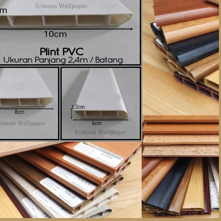 ֍ PLIN PVC / PLINT PVC / LIST PLANK PVC / LIST LANTAI / SKIRTING / LIST DINDING ➹