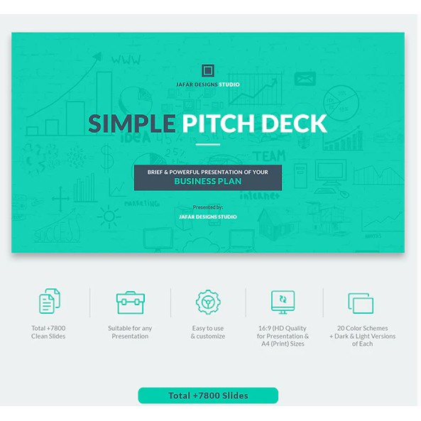 

NS Simple Pitch Deck PowerPoint Template