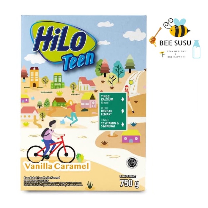 

[ COD ] Hilo teen vanila caramel 750g