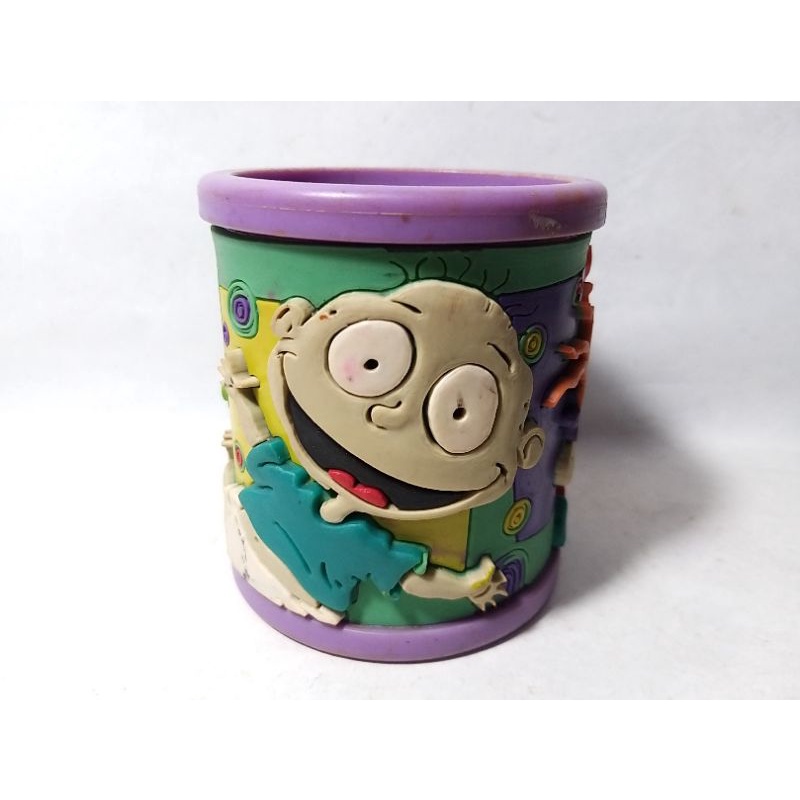Mug Gelas Minum Rugrats Tommy Thomas Malcolm Pickles Charles Chuckie Finster Nickelodeon Drinking Gl