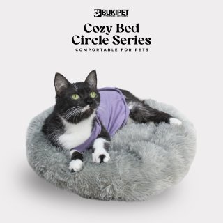 Kasur Kucing Bantal Alas Tidur  Kucing Peliharaan Murah - Cozy Bed Circle