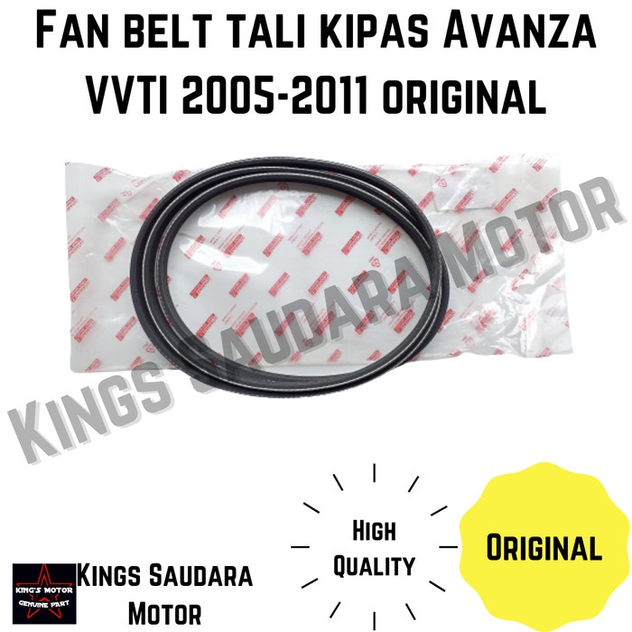 Fan Belt Tali Kipas Avanza Vvti 2005-2011 Original Kode 255