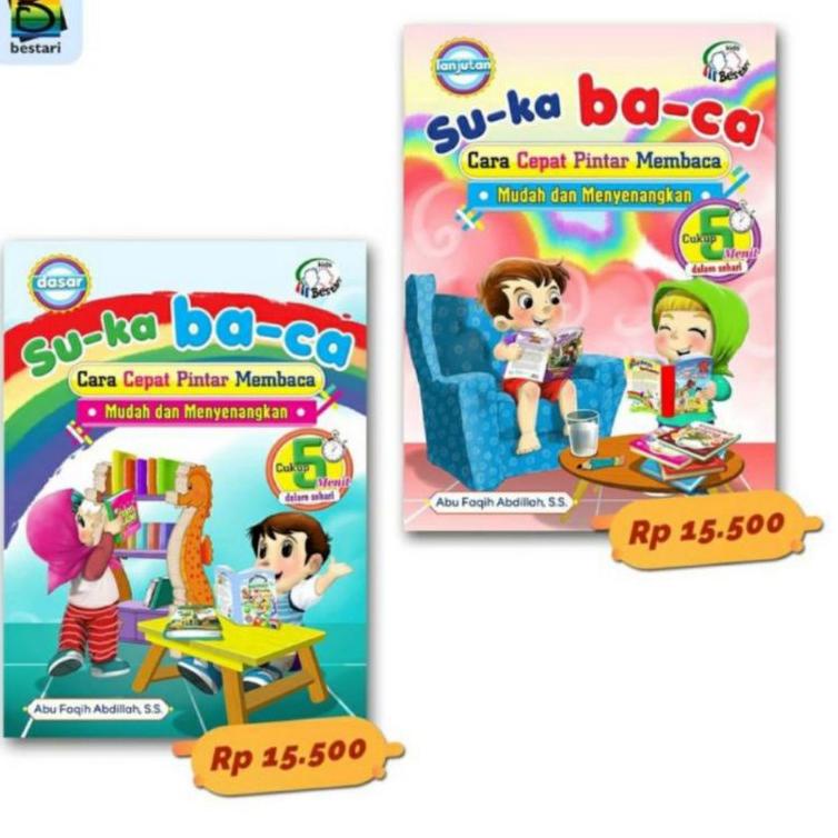 C22 Suka Baca - Su-ka ba-ca - Buku Penunjang TK - Zikrul Hakim GRATIS ONGKIR ㊗