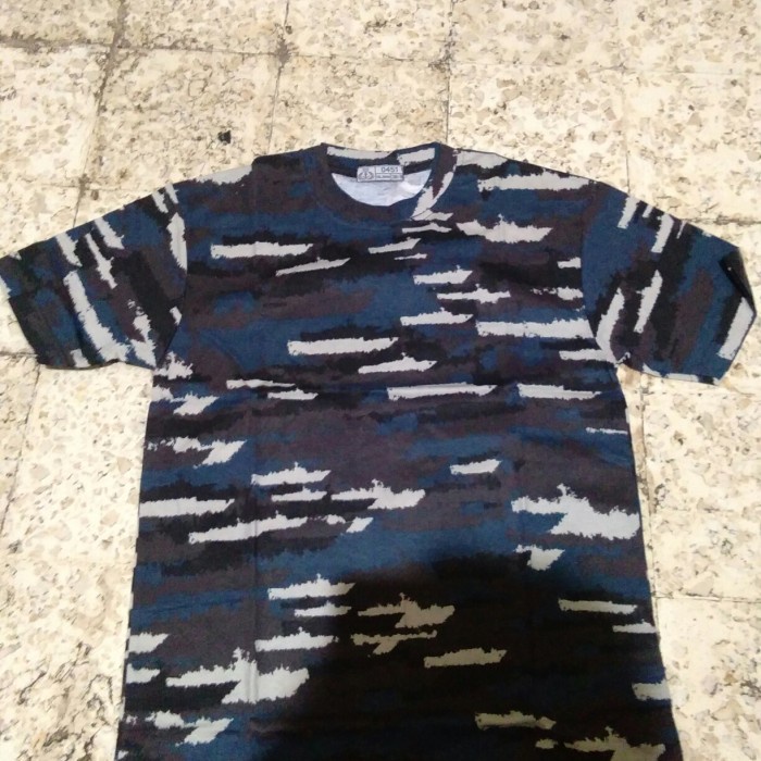 Kaos doreng Layar TNI AL Asli Jatah / Kaos Loreng Tni