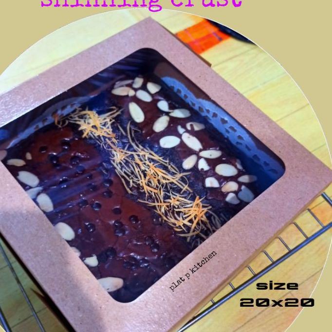 

➹ brownies fudgy shinning crust ✴