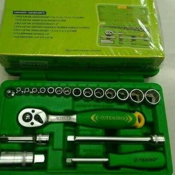 COD | TD4 | Tekiro kunci shock sock sok set 21 pcs