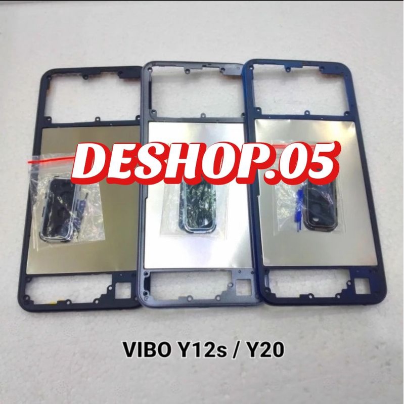 Bazel Tulang Samping Tutup Mesin Bazel Bezel Vivo Y20 Y20s Y12s original