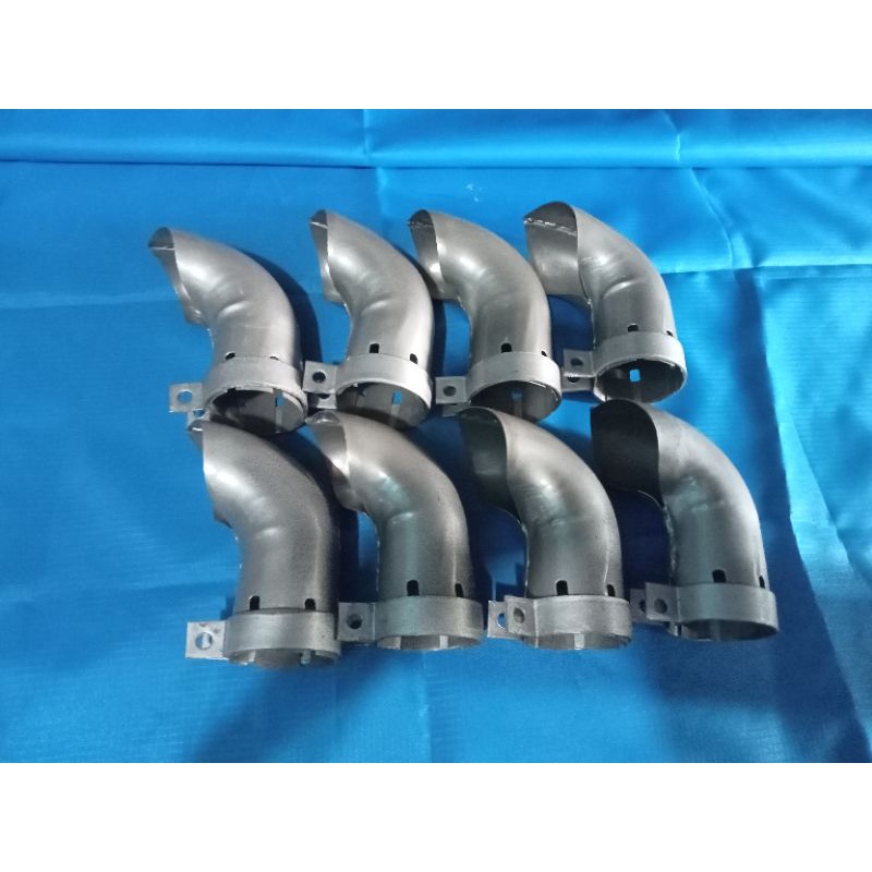 Pipa corong silencer knalpot diesel traktor kubota RD 85