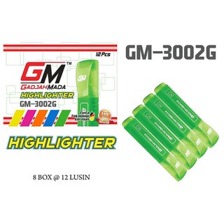 

1Pcs Stabilo Gadjah Mada Highlighter GM-3002G Germany Technology - ORANGE