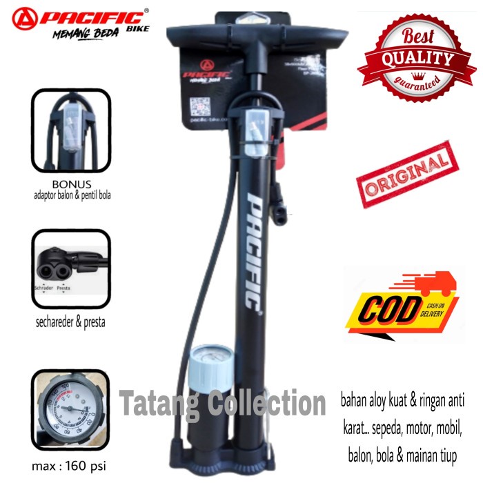 Terlaris Pompa Angin Ban/Pompa Sepeda Motor/Mobil Kenmaster Imp