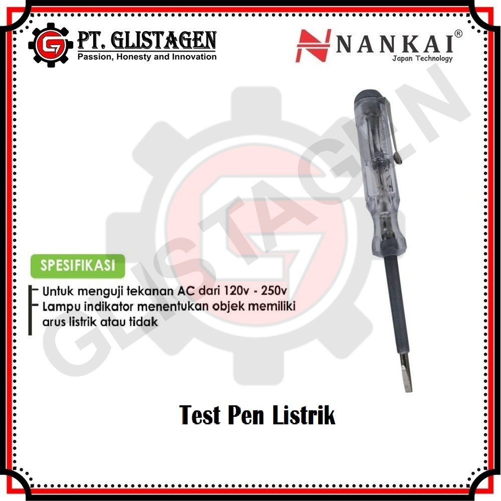 Tespen / Test Pen / Testpen / Obeng Tespen Listrik