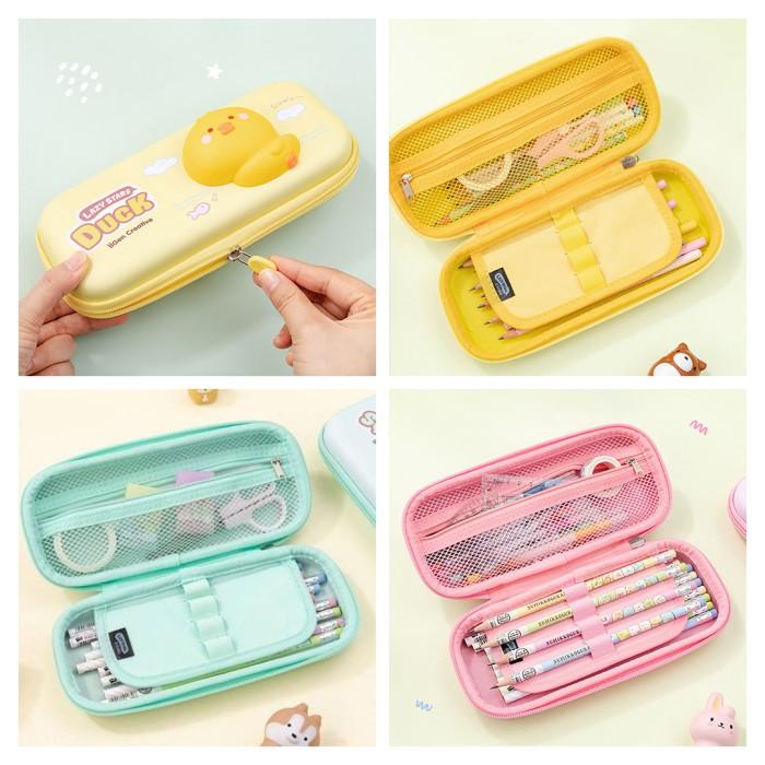 

Tokkado Fuwa Squishy Pencil Case Kotak Pensil Besar Anak Sekolah Lucu