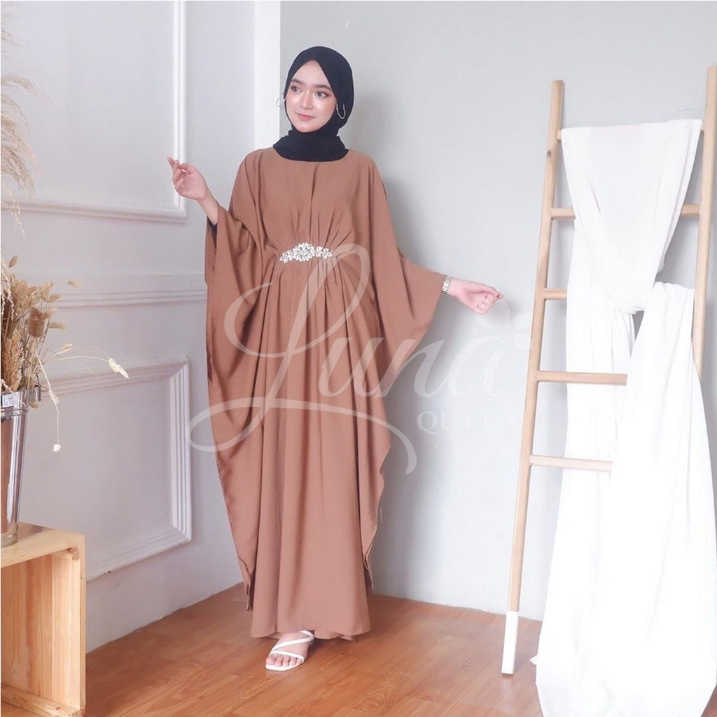 TIARA KAFTAN WANITA KAFTAN TERBARU 2024 KAFTAN REMAJA baju kaftan 2024 kaftan lebaran 2024