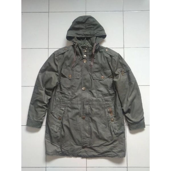 PARKA JACKET BANG BANG JEANS (ALL METAL ACCESSORIES)