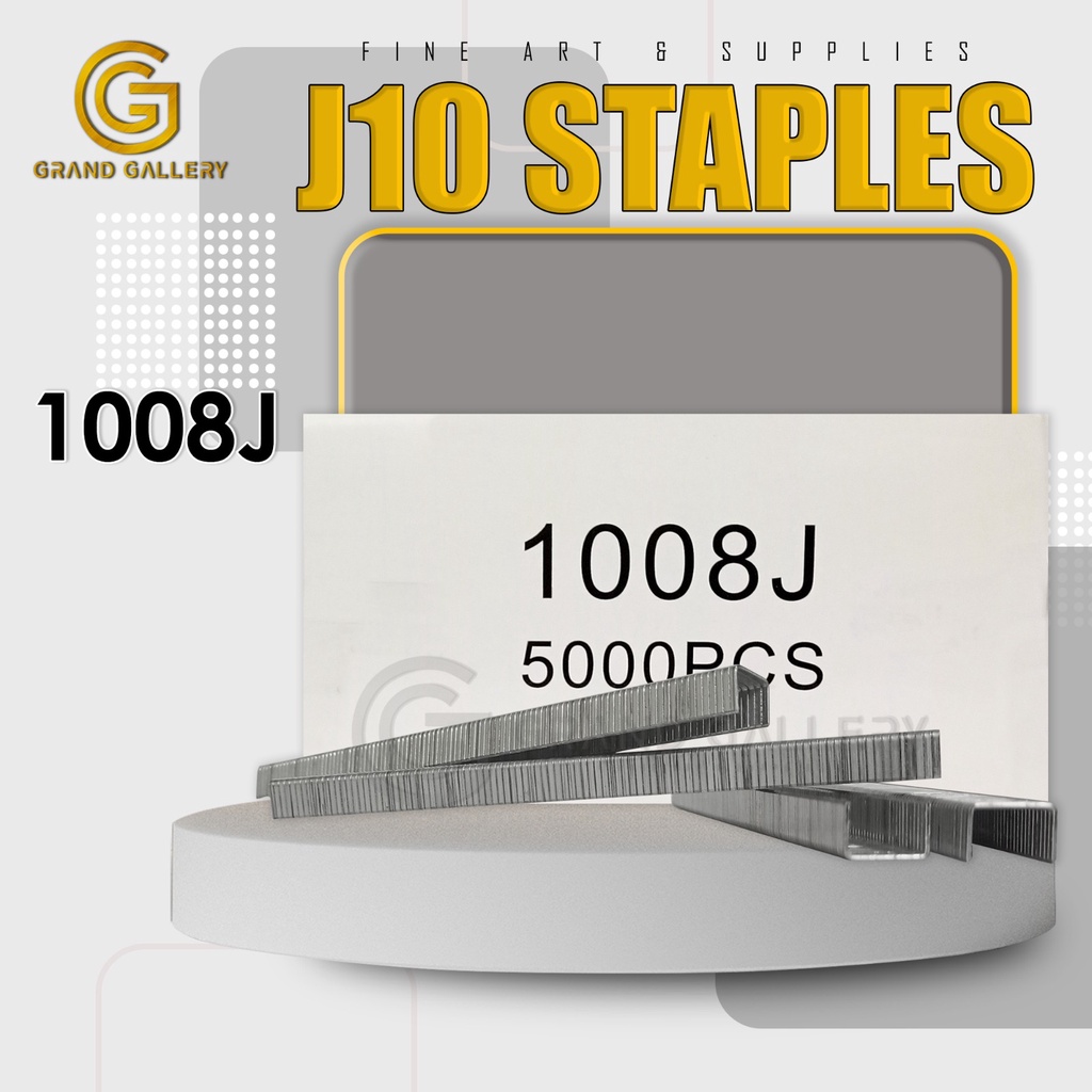 [ PUTIH FULL SPEC ] J10 STAPLES - ISIAN STAPLES 1008 J/J 1008/ 1008-J  ISIAN STAPLES - 5000 PCS