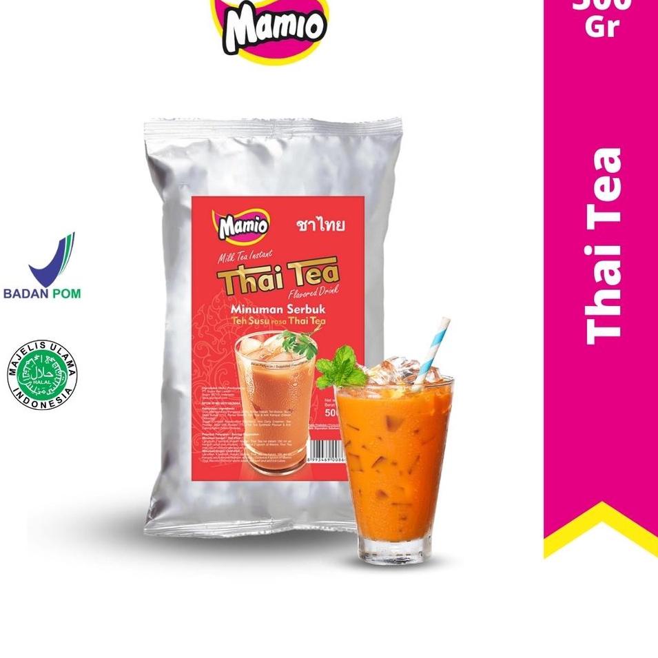 

✺ Mamio Thai Tea Kemasan 500Gr ❂