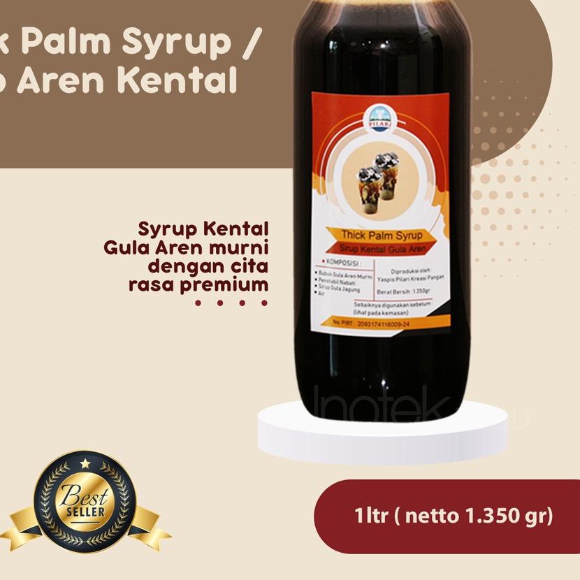 

☋ Thick Palm Syrup / Gula aren cair / Brown sugar syrup 1350 gr ◄