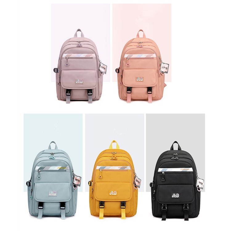 Tas Ransel wanita korea tas punggung Sekolah Fungsional anak SD SMP Blaster