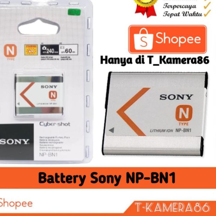 COD NP-BN NP-BN1 BATTERY BATERAI KAMERA SONY CYBERSHOOT W810 W830 W850 W350 W580 W730 W610 TX 6 Tren