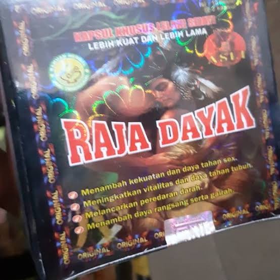 KAPSUL KHUSUS LELAKI RAJA DAYAK KAPSUL PENAMBAH STAMINA PRIA