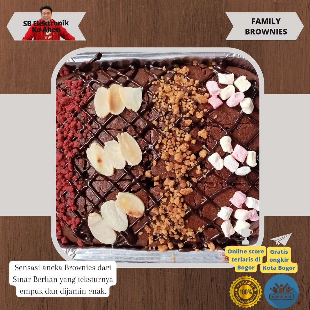 

Kue Brownies SB Paket Family