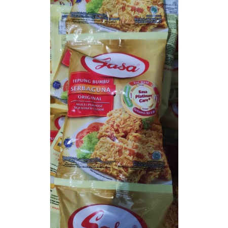 

TEPUNG BUMBU SASA SERBAGUNA ECER 70 GRAM 70GR ( PER PCS )