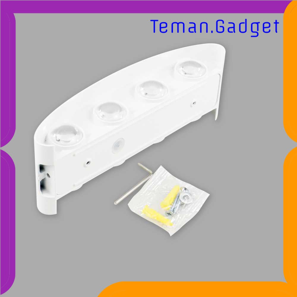 TG-LMP TaffLED Lampu Dinding Hias Outdoor Modern Aluminium 8 LED Cool White - 366-8