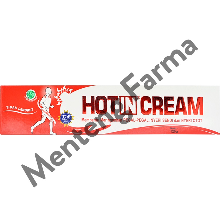 Hot In Cream 120 Gr - Pereda Nyeri Otot dan Sendi