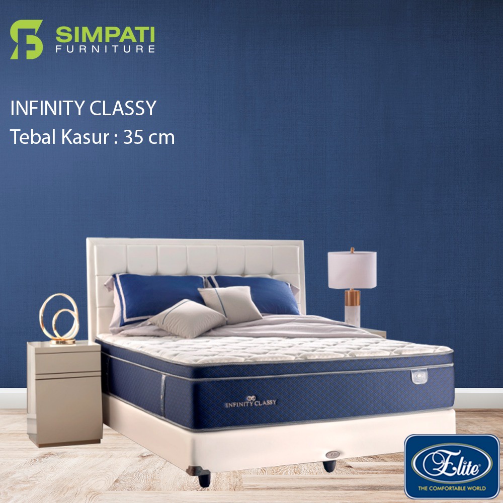 Elite Classy Pocket Spring Latex Uk. 180x200 (Mattras Only)