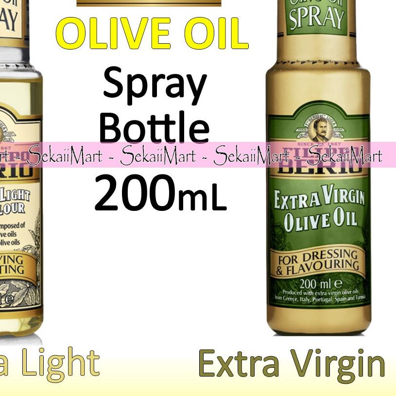 

➷ FILIPPO BERIO Extra Light / Extra Virgin Olive Oil 200ml Spray Bottle - Minyak Zaitun Botol Semprot ✲