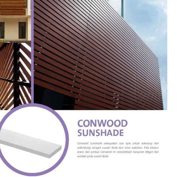 ♫ Conwood Sunshade (76 x 3050 x 14 mm) ◄