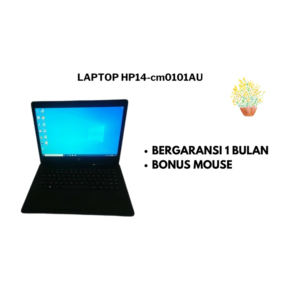 LAPTOP HP 14 AMD A4 RAM 4GB,LAPTOP SECOND LIKE NEW,LAPTOP BEKAS MULUS,LAPTOP BERGARANSI RESMI