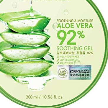 ♤ [COD] NATURE REPUBLIC Aloe Vera 92% Soothing Gel - 300ml ✸