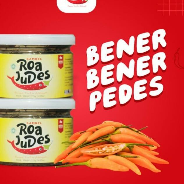 

➥ Sambel Roa Judes ( Paket Isi 3 Jar ) ♦