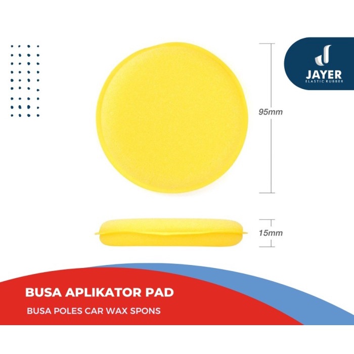 Aplikator Pad Busa poles waxing / Busa aplikator poles mobil detailing