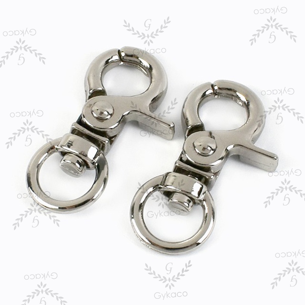 Ring Kaitan Bulat (Kakak Tua) 1 cm (A) / Cantolan / Gaitan / Kewkew - Aksesoris Tas &amp; Dompet Wanita Fashion IMPORT