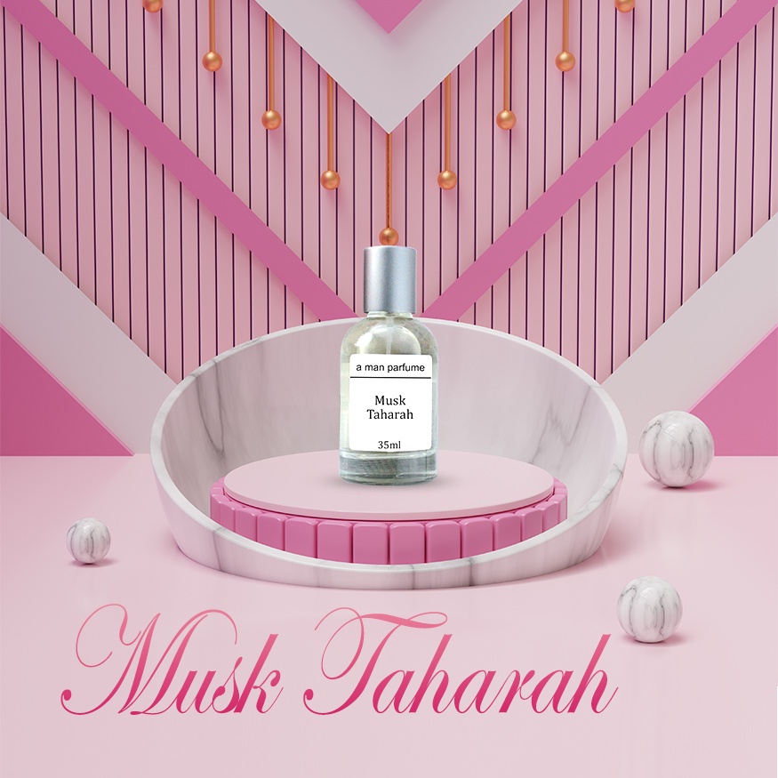 Parfum Premium Musk Taharah Spray 35ml Tahan Lama