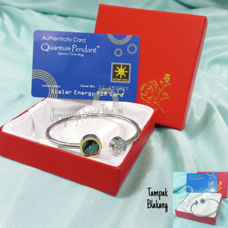 Gelang PENDANT Magnetik Fashion Korea Anti Karat dan Anti Luntur