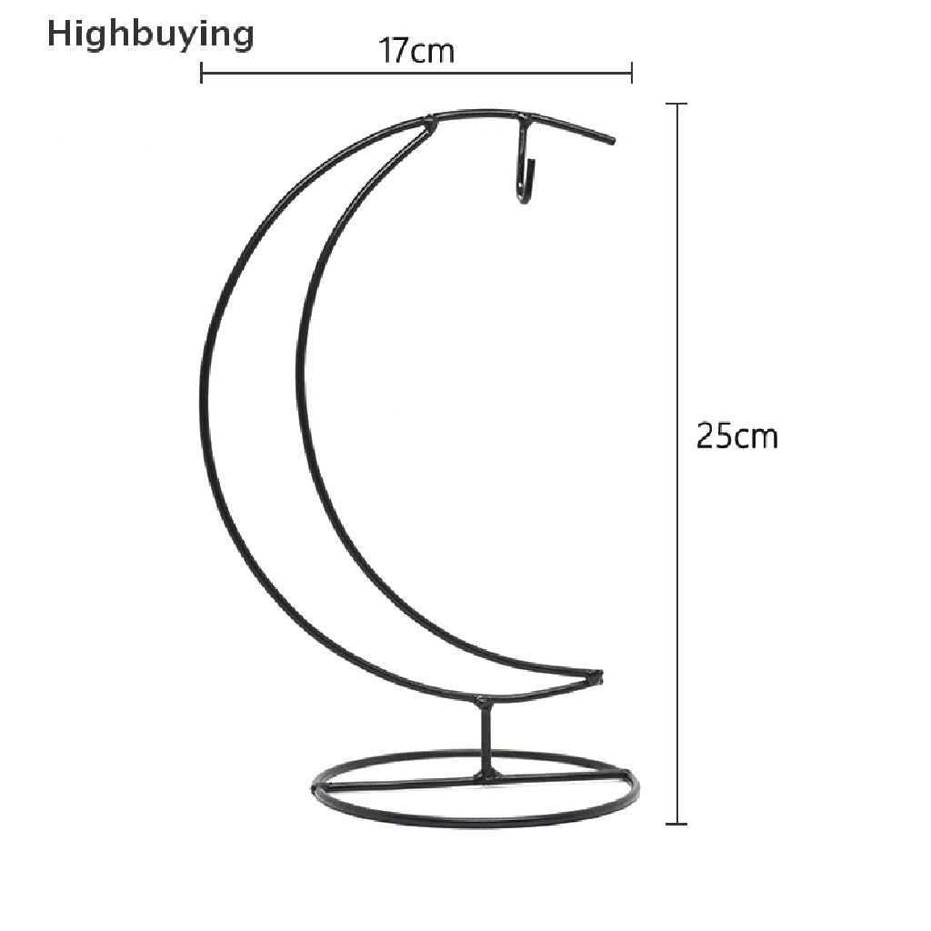 Hbid Terrarium Tanaman Gantung Metal Stand Tabletop Display Stand Dekorasi Holder Glory