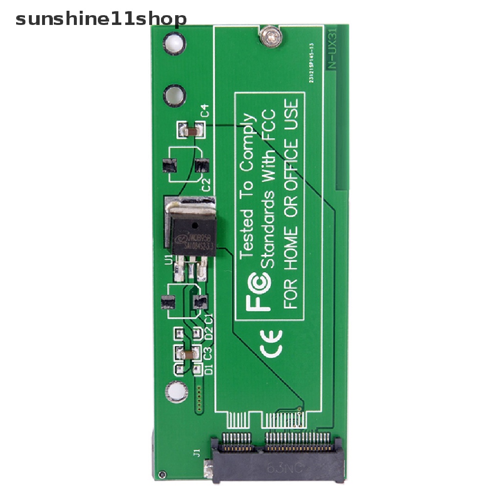 Sho SATA 22p7+15ke MSATA Mini PCI-E PCBA Rakit Saja Untuk UX31 UX21 XM11 SSD Solid State Disk N