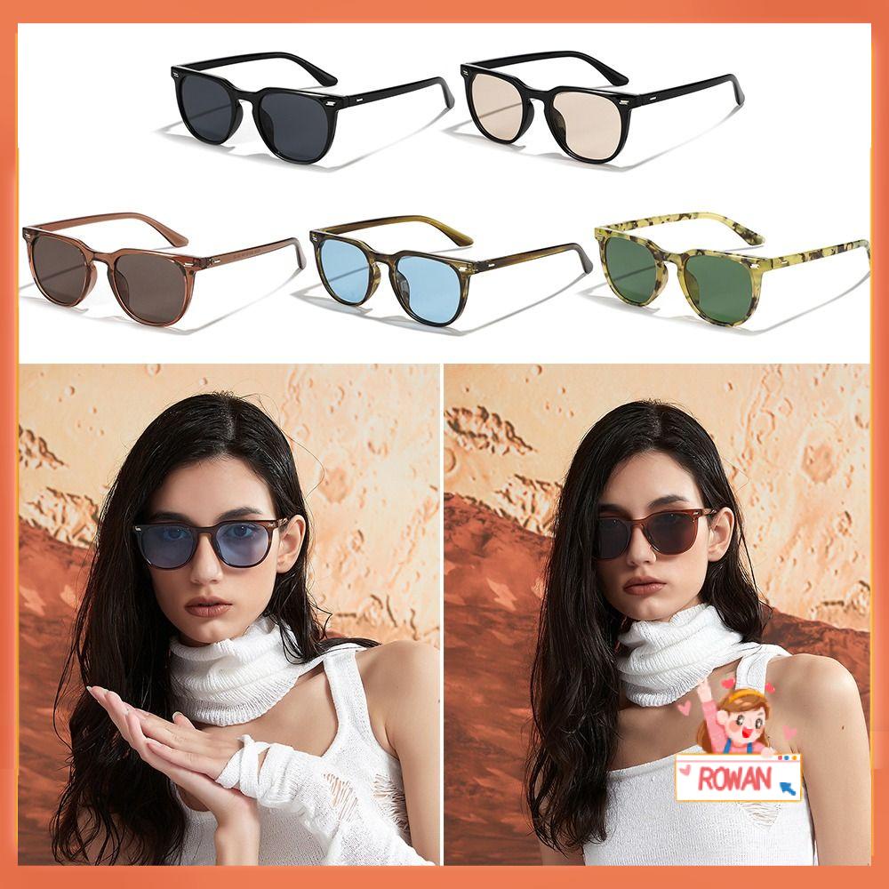 R-flower Trendy Sunglasses Wanita Dan Pria Kacamata Pelindung Matahari Pantai Shades