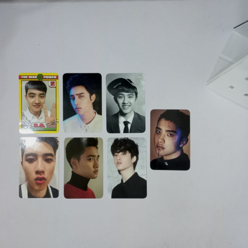 Photocard D.O EXO (PC Kyungsoo Power, Kyungsoo Kokobop, Kyungsoo Repackage EXO 10th Anniversary)