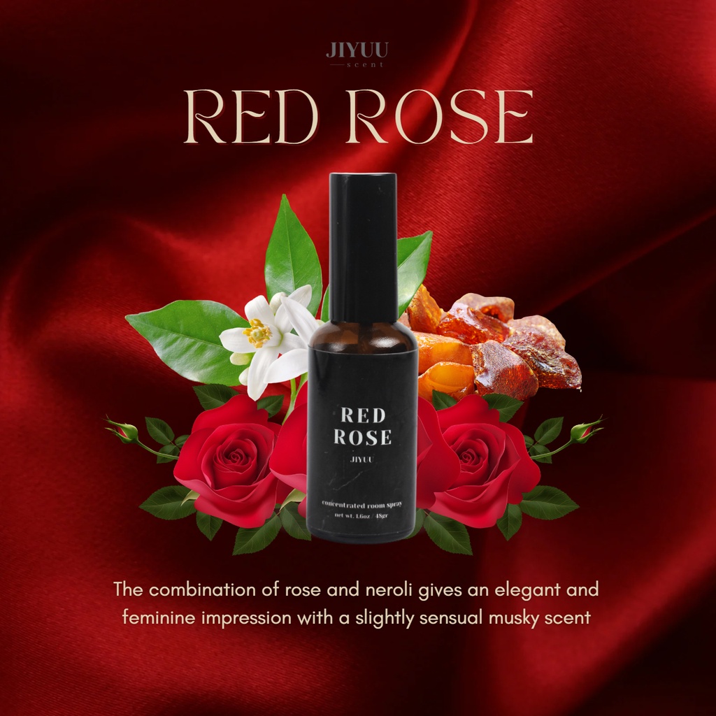 Red Rose Jiyuu Scent Concentrated Room Spray
