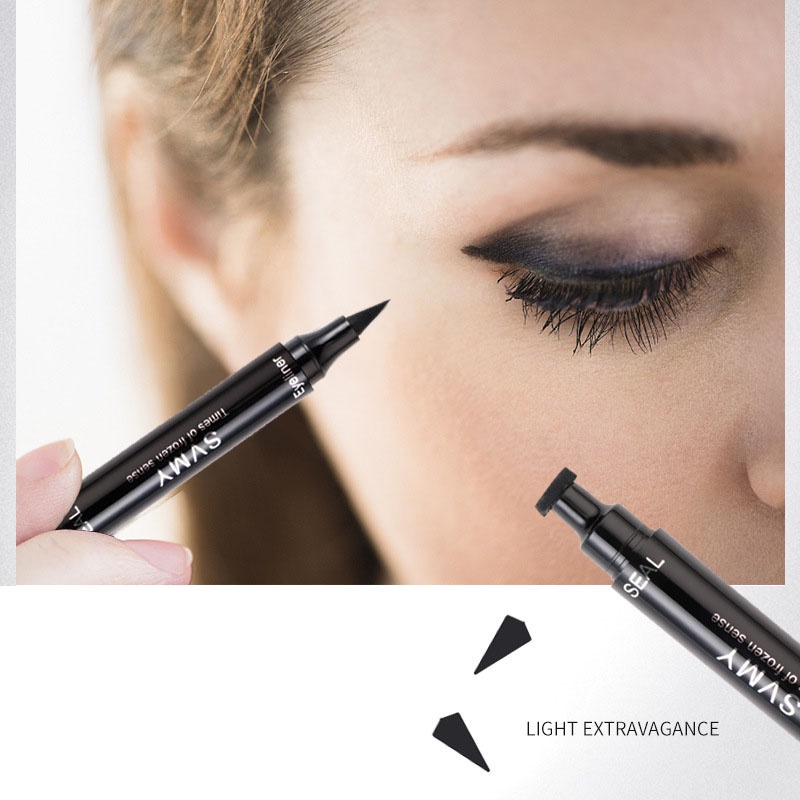 cod★ready★  Eyeliner Hitam Cair Tahan Lama Waterproof Pen anti air import murah terbaru 2023 globallagilaku