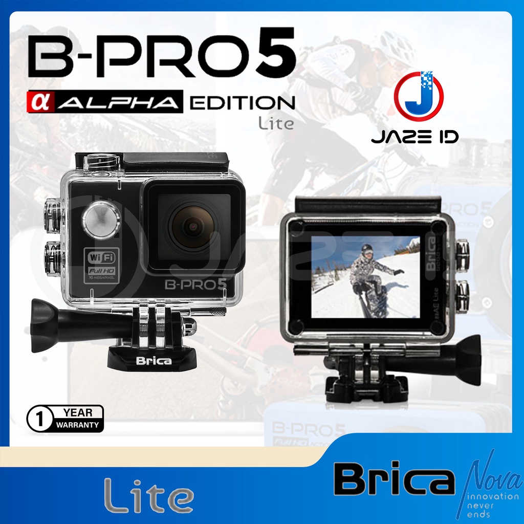 Brica B Pro 5 Alpha Edition Lite WIFI Action Cam Kamera Digital