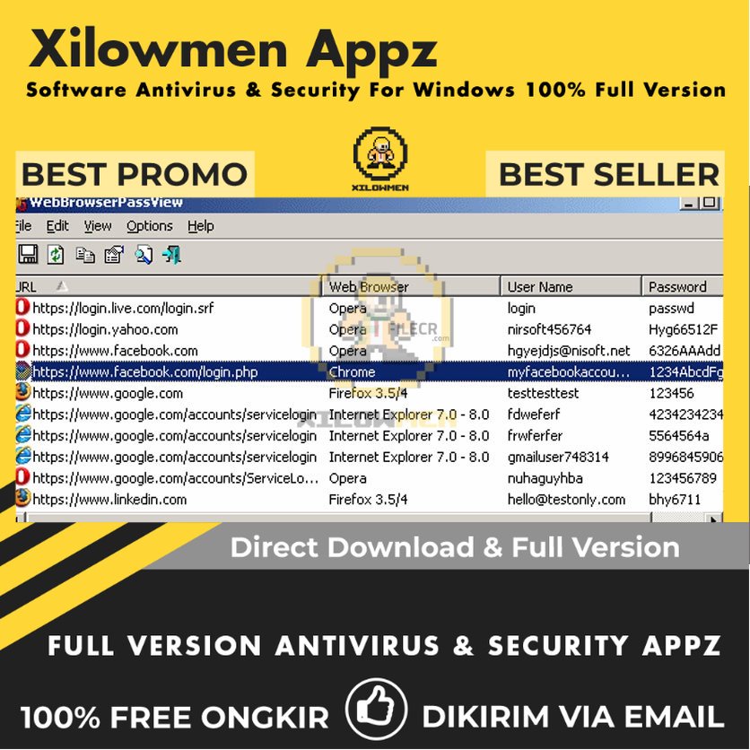 [Full Version] WebBrowserPassView Pro Security Lifetime Win OS