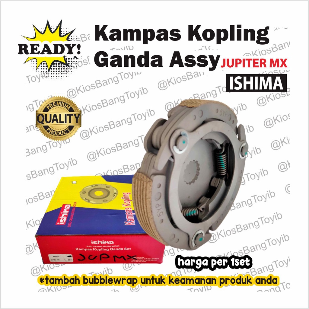 Kampas Kopling Ganda Assy Yamaha Jupiter MX (-ISHIMA-)