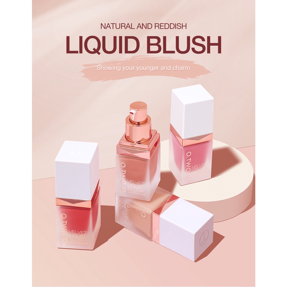 ★ BB ★ O.TWO.O Blush On - Liquid Blush Fard A Joues Liquide -Liquid Blush On - O TWO O