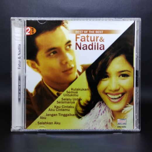 CD FATUR & NADILA - BEST OF THE BEST ( CD ORIGINAL )